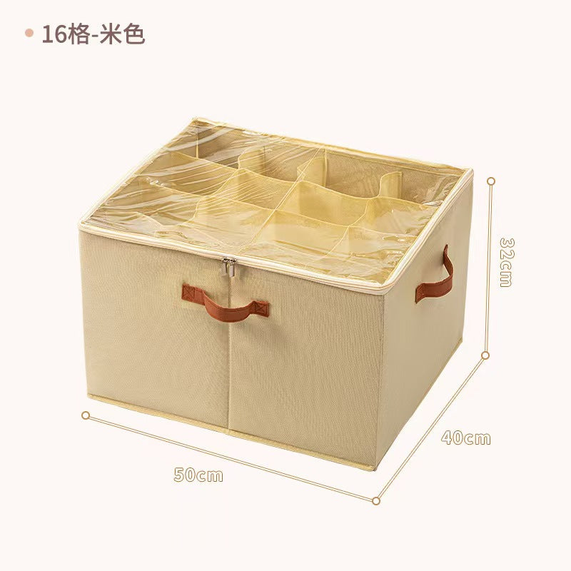Luxury Clear Shoe Organizer Box – Stackable Dustproof Storage